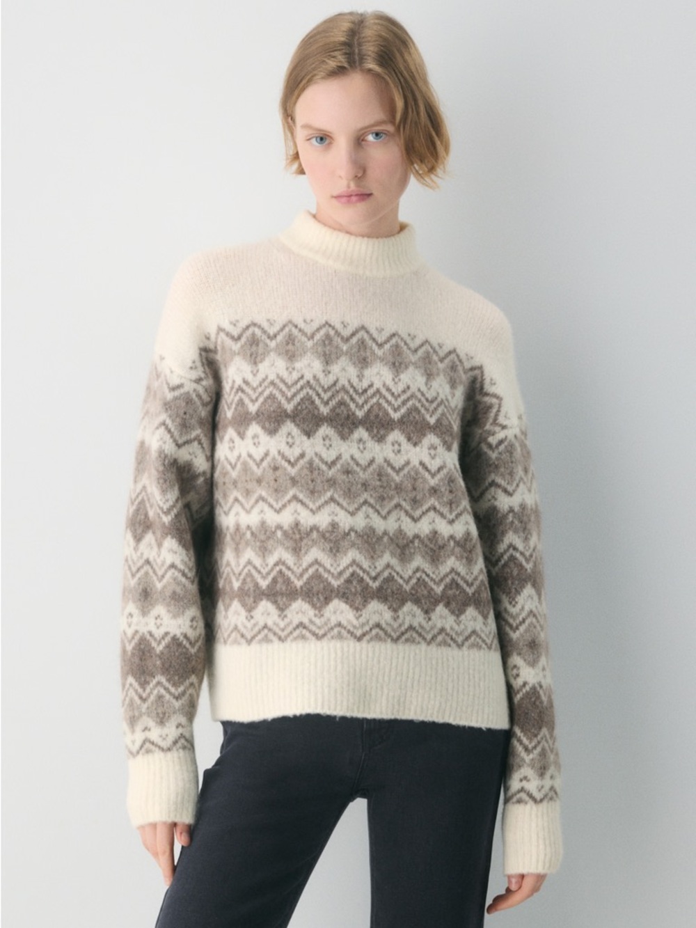 Aritzia Wilfred Coastline Mockneck